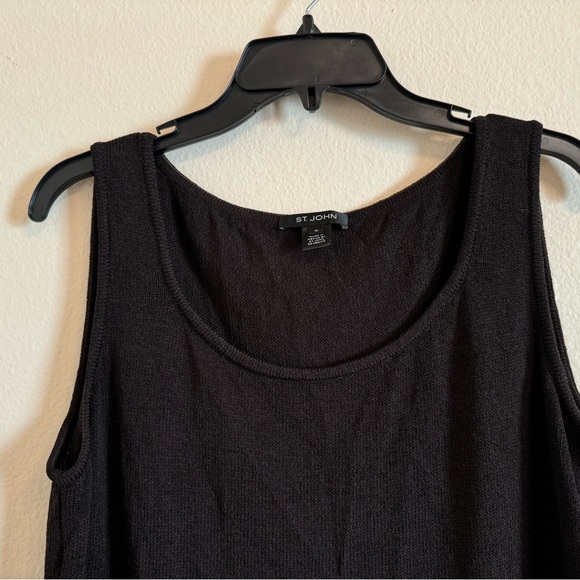 St.John Sleeveless Wool Blend Sweater Vest - Picture 7 of 9
